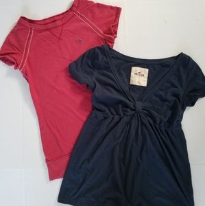 Lot of 2 Abercrombie and Hollister shirts